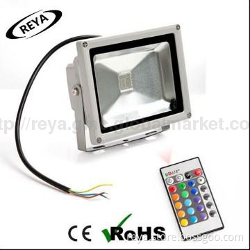 100% full power 10w rgb led flood light,rgb flood light with ce&rohs